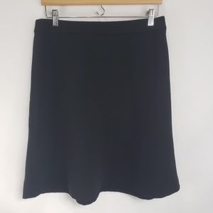 LOFT Skirts - Ann Taylor LOFT Black A Line Zipper Back Skirt LOFT Skirts - Ann Taylor LOFT Black A Line Zipper Back Skirt